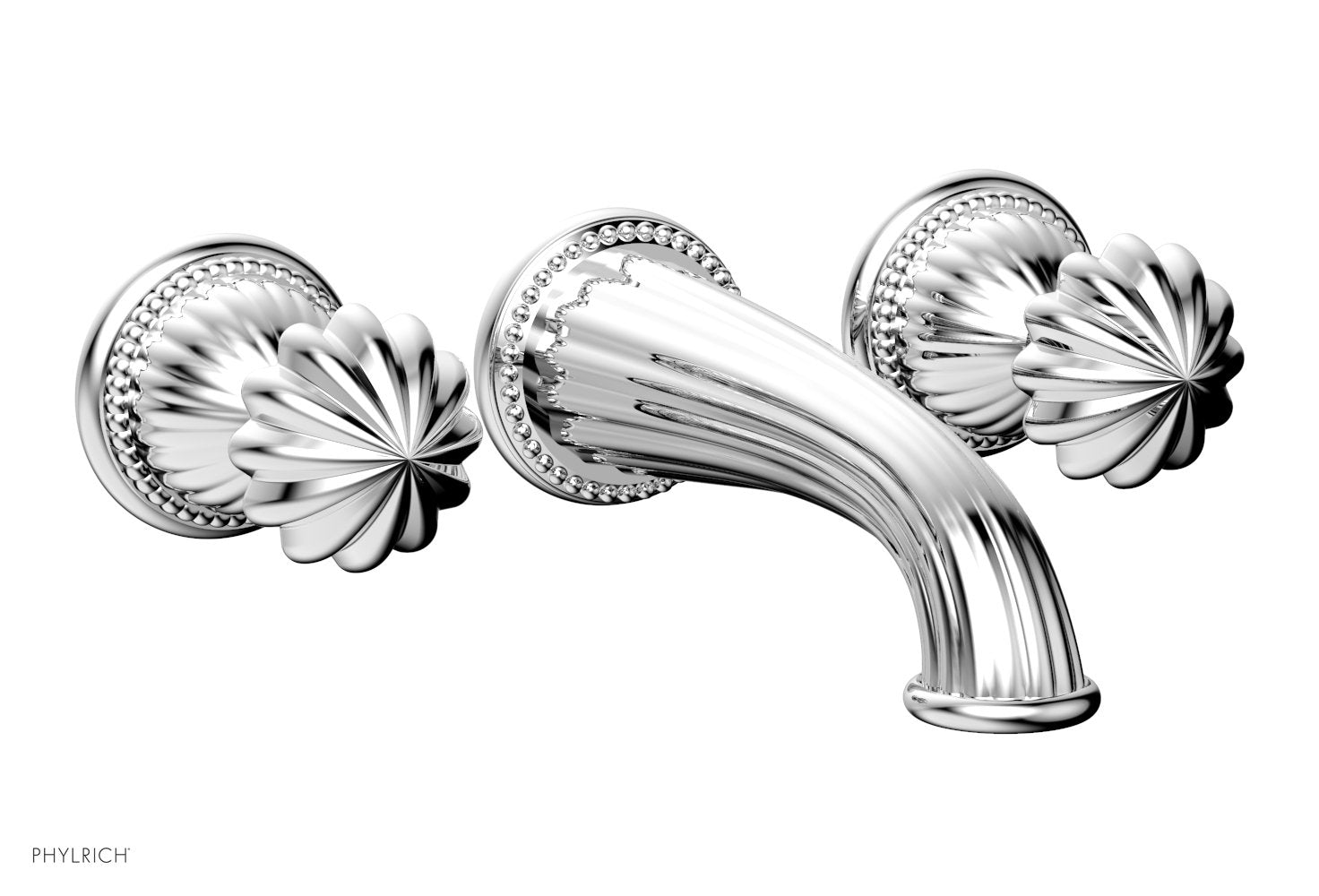Phylrich & BARCELONA Wall Tub Set Round Handles