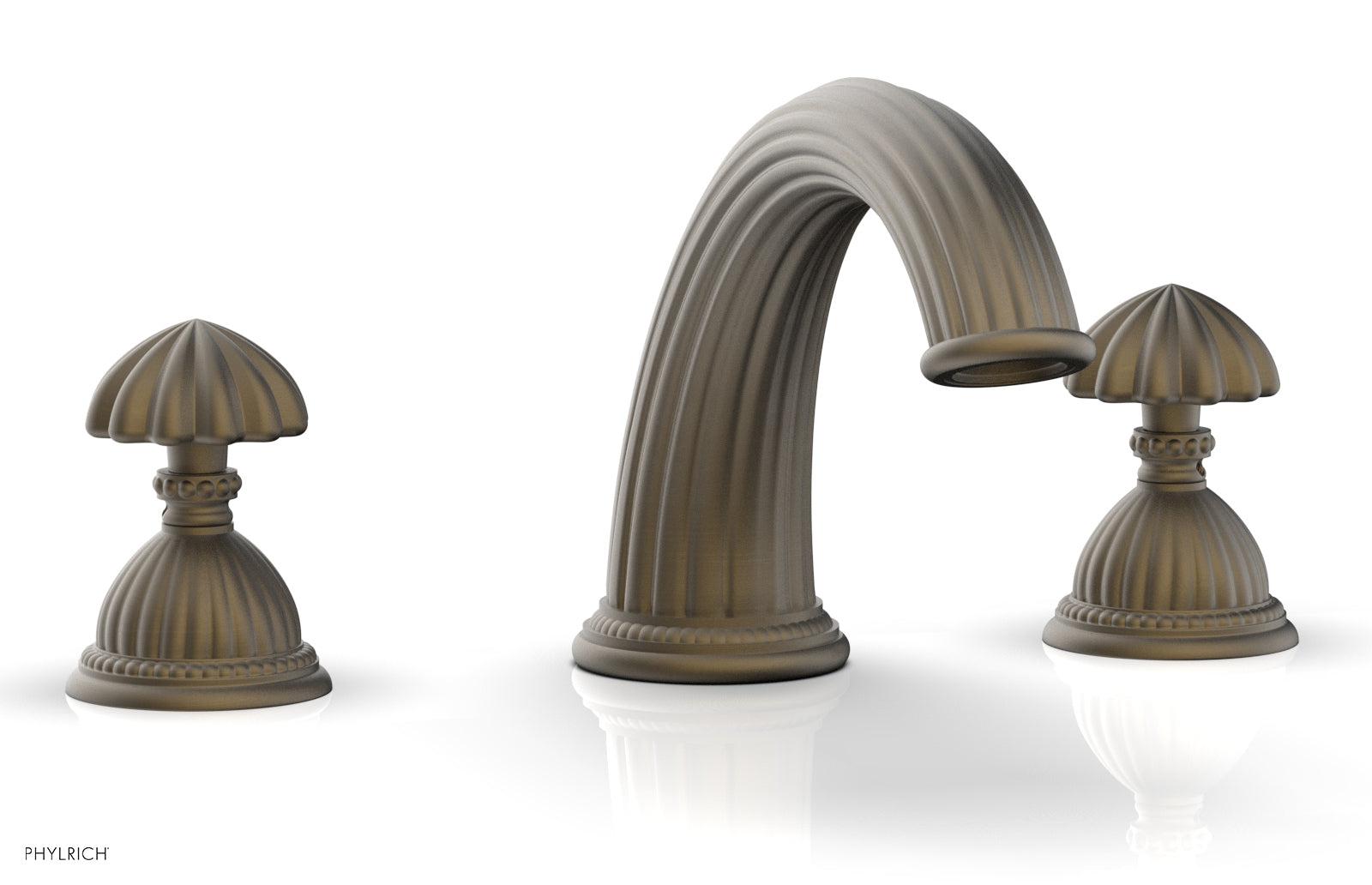 Phylrich GEORGIAN & BARCELONA Deck Tub Set - Round Handles