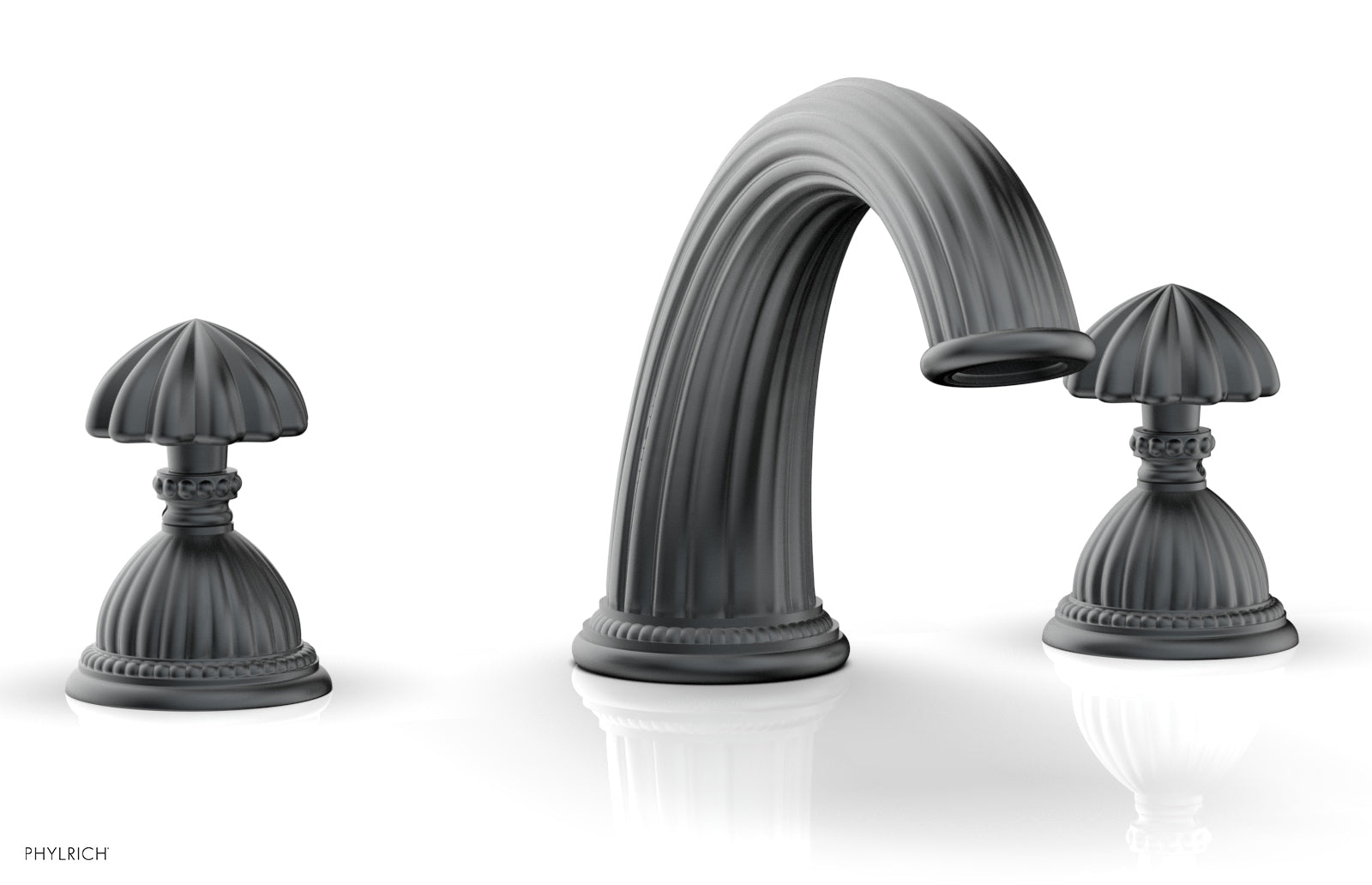 Phylrich GEORGIAN & BARCELONA Deck Tub Set - Round Handles