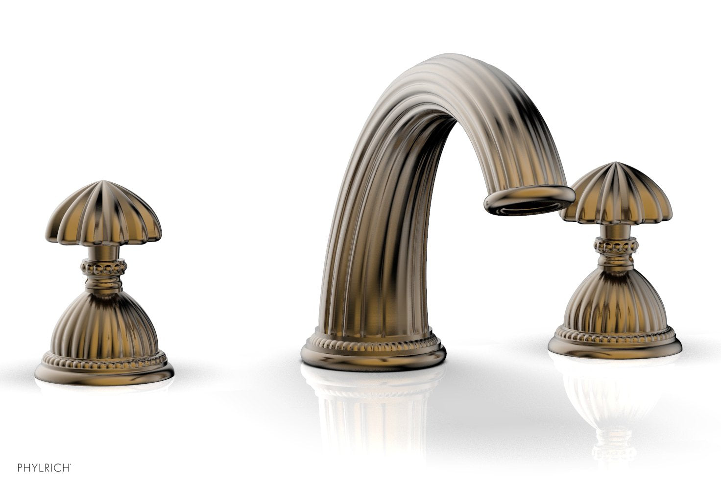 Phylrich GEORGIAN & BARCELONA Deck Tub Set - Round Handles by Phylrich