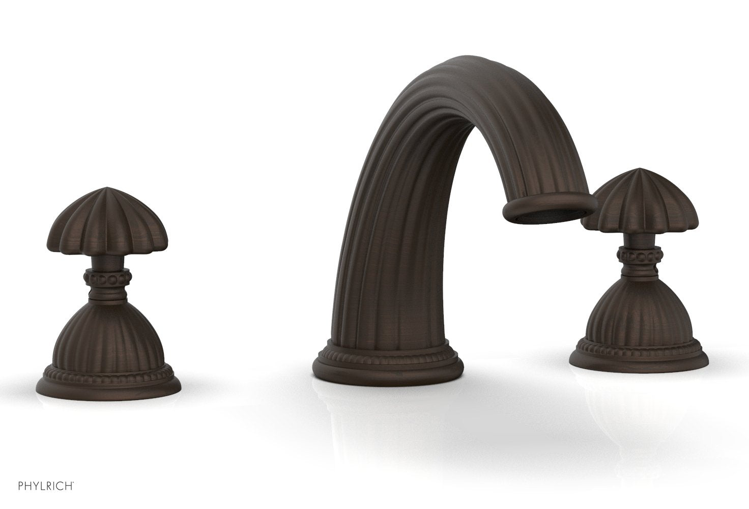 Phylrich GEORGIAN & BARCELONA Deck Tub Set - Round Handles