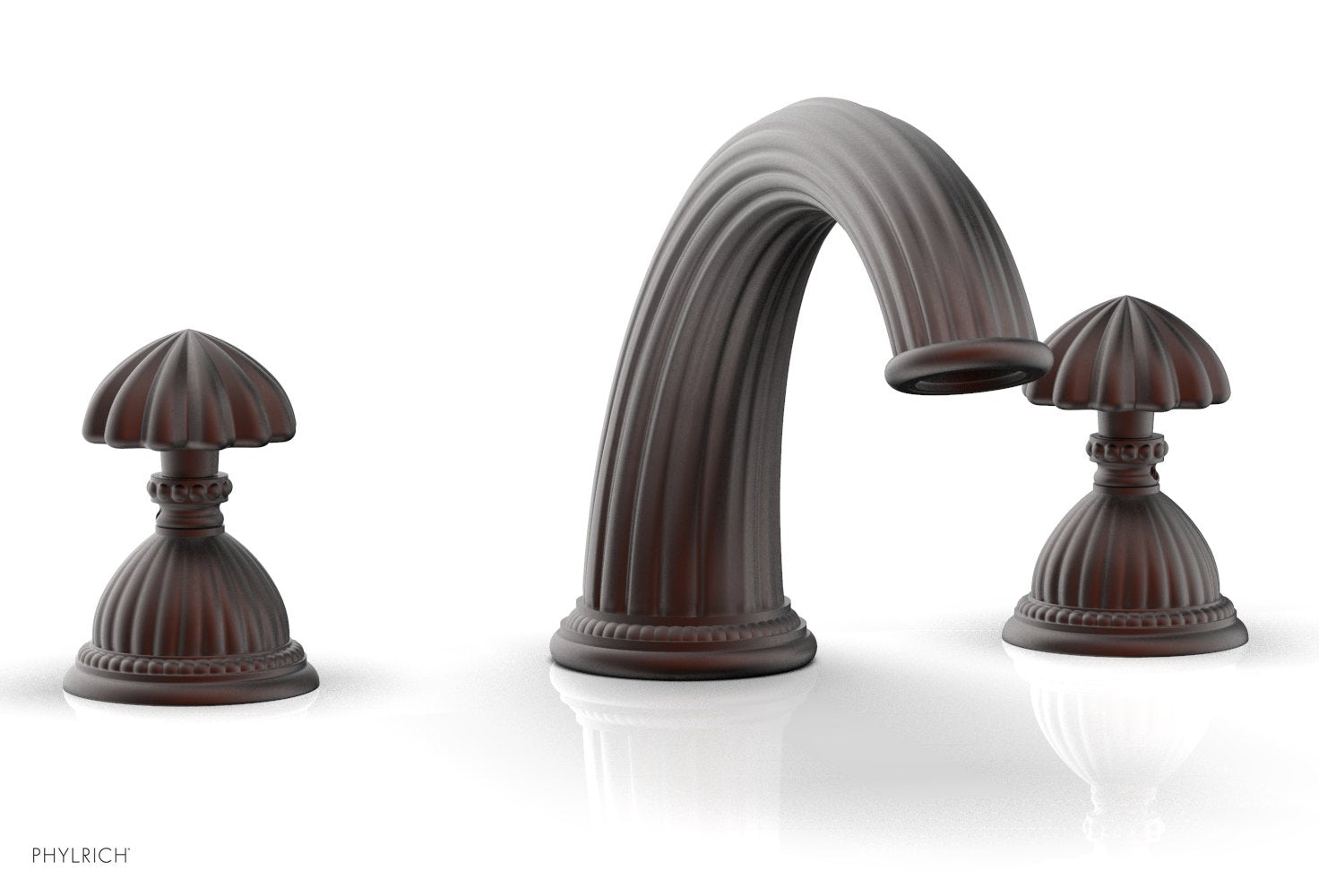 Phylrich GEORGIAN & BARCELONA Deck Tub Set - Round Handles by Phylrich