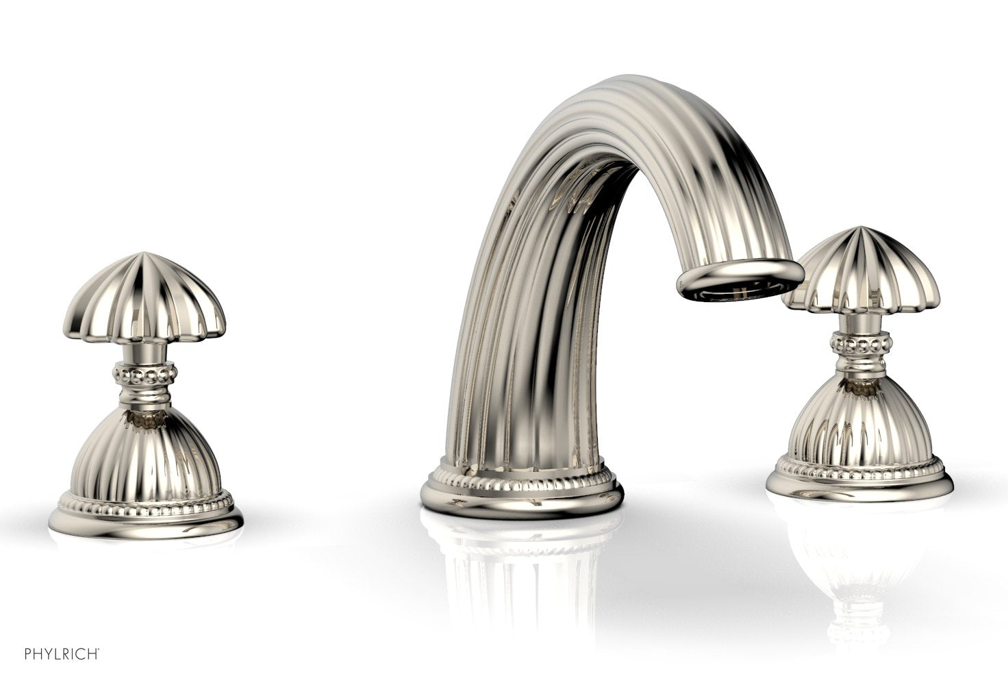 Phylrich GEORGIAN & BARCELONA Deck Tub Set - Round Handles by Phylrich