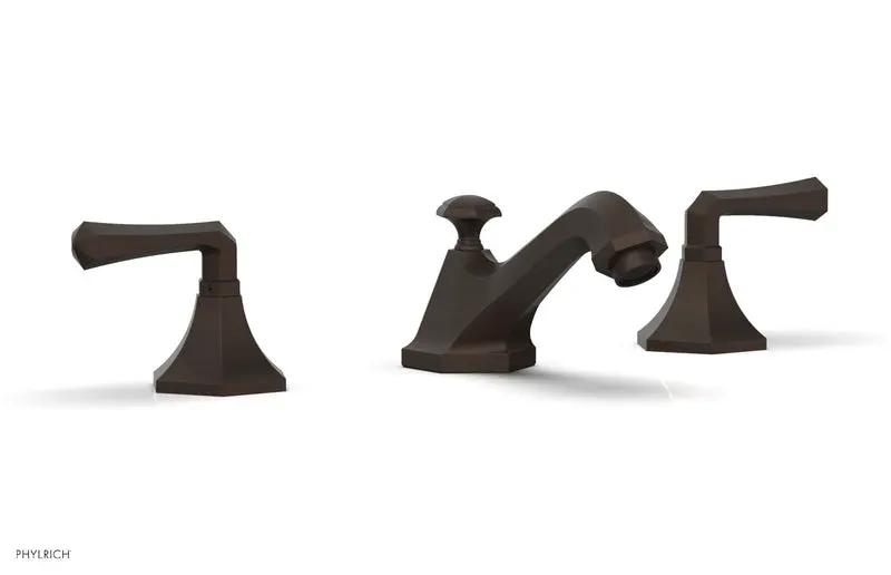 Phylrich LE VERRE & LA CROSSE Widespread Faucet - Lever Handles by Phylrich