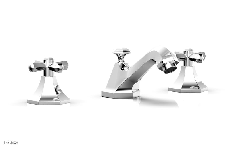 polished chrome faucet