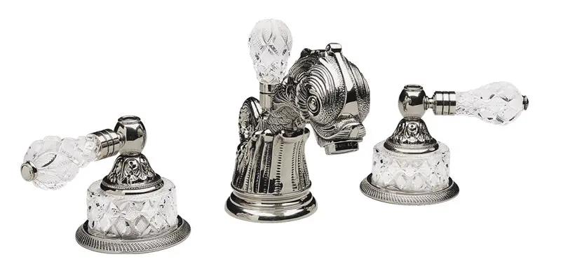 polished chrome faucet