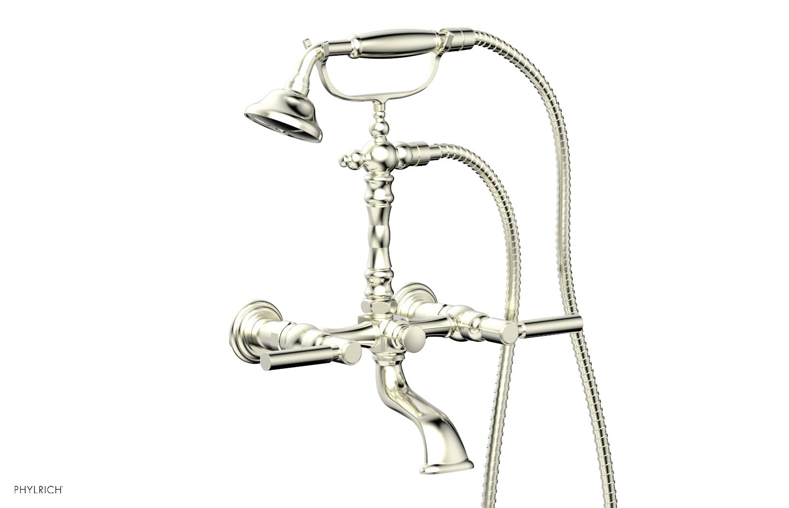 Phylrich BASIC Exposed Tub & Hand Shower - Lever Handle