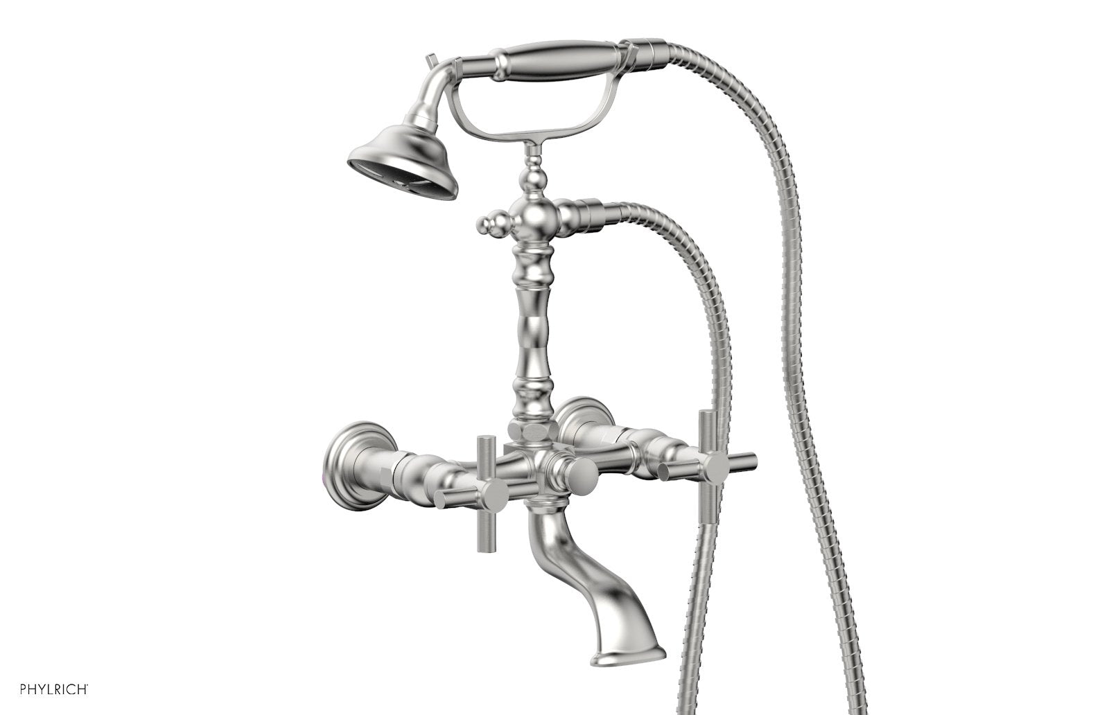 Phylrich BASIC Exposed Tub & Hand Shower - Tubular Handle by Phylrich