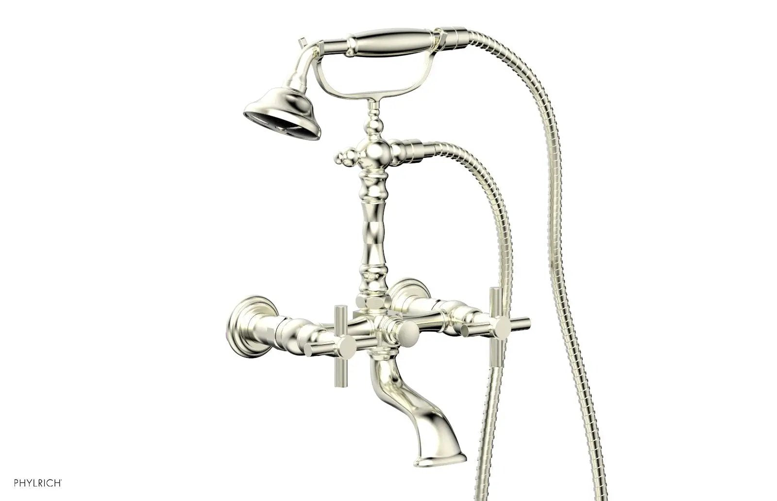 Phylrich BASIC Exposed Tub & Hand Shower - Tubular Handle by Phylrich