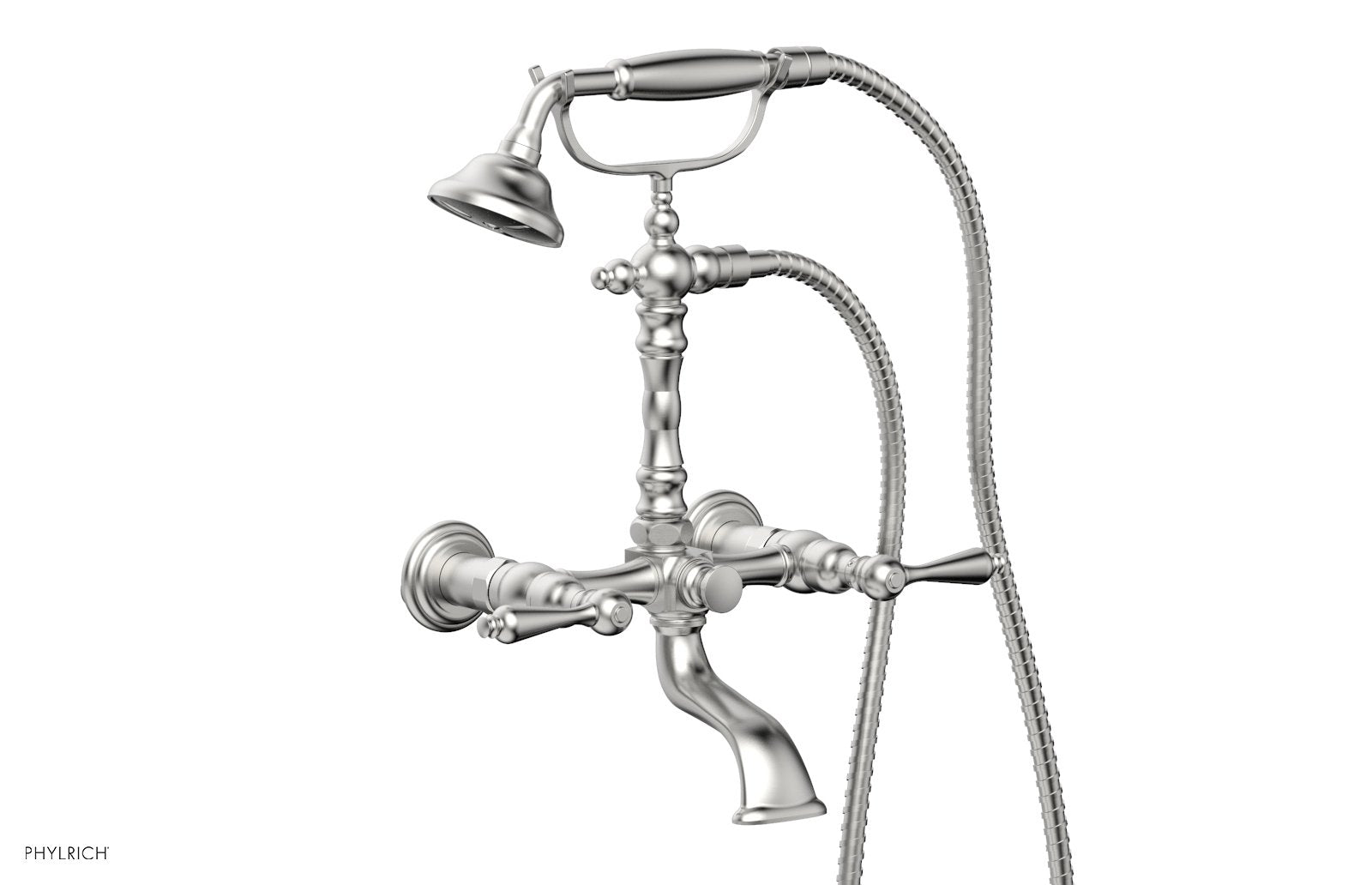 Phylrich REVERE & SAVANNAH Exposed Tub & Hand Shower - Lever Handle by Phylrich