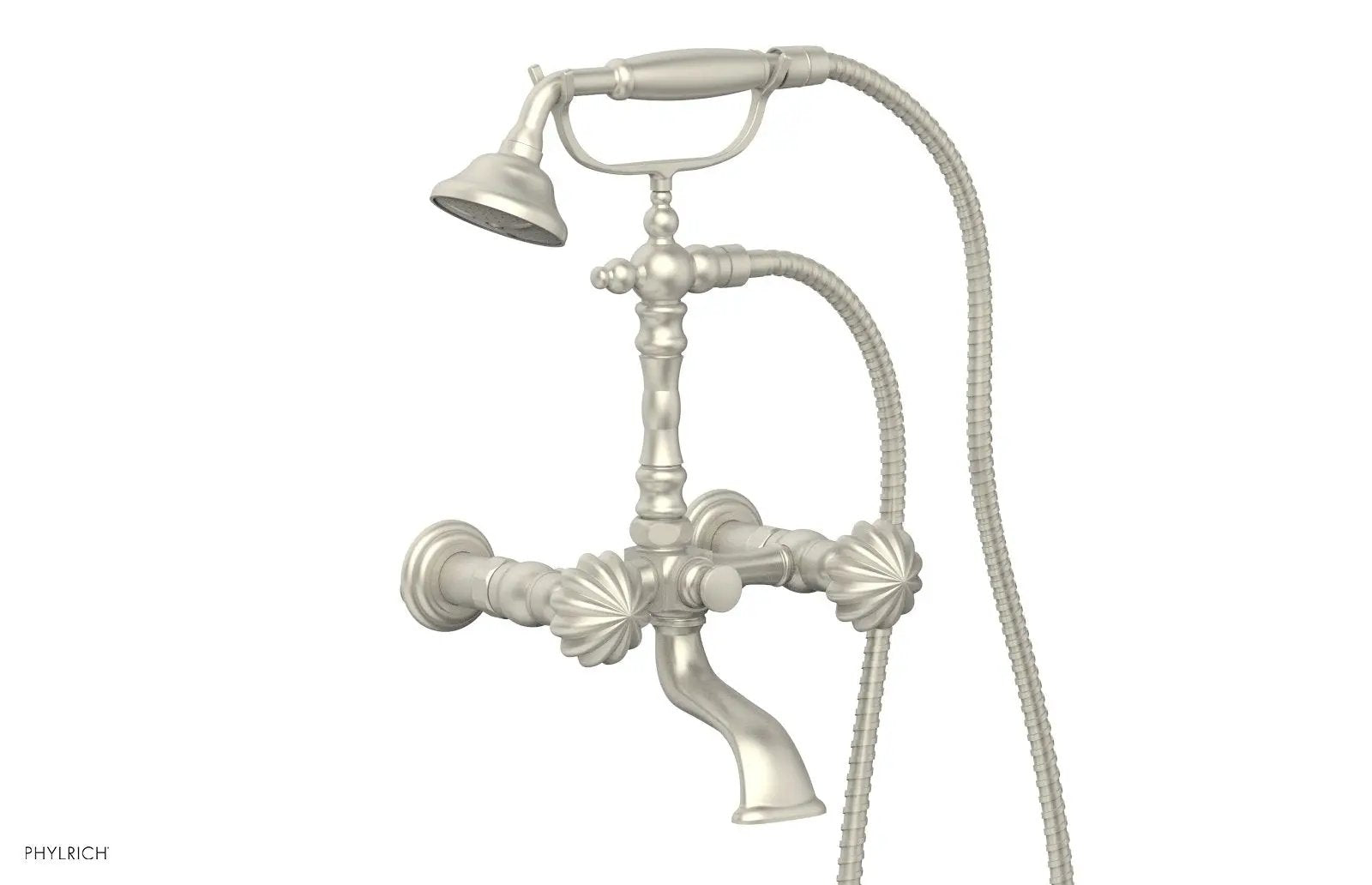Phylrich GEORGIAN & BARCELONA Exposed Tub & Hand Shower - Round Handle by Phylrich