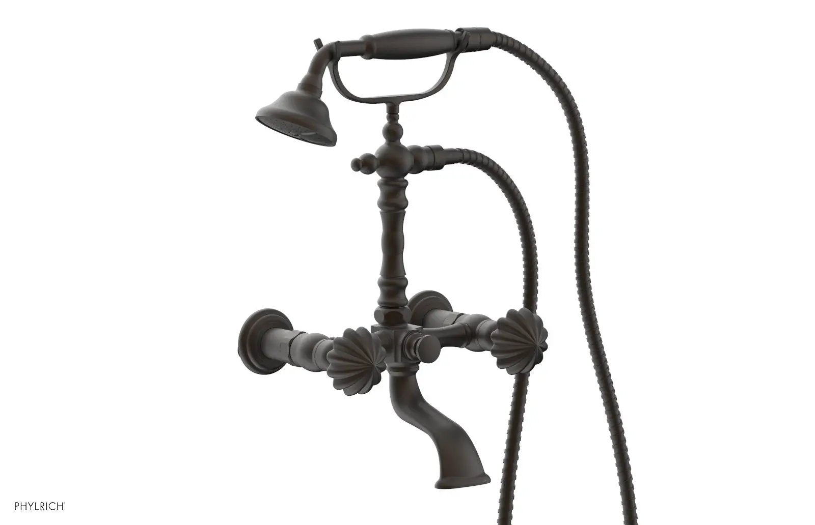 Phylrich GEORGIAN & BARCELONA Exposed Tub & Hand Shower - Round Handle by Phylrich
