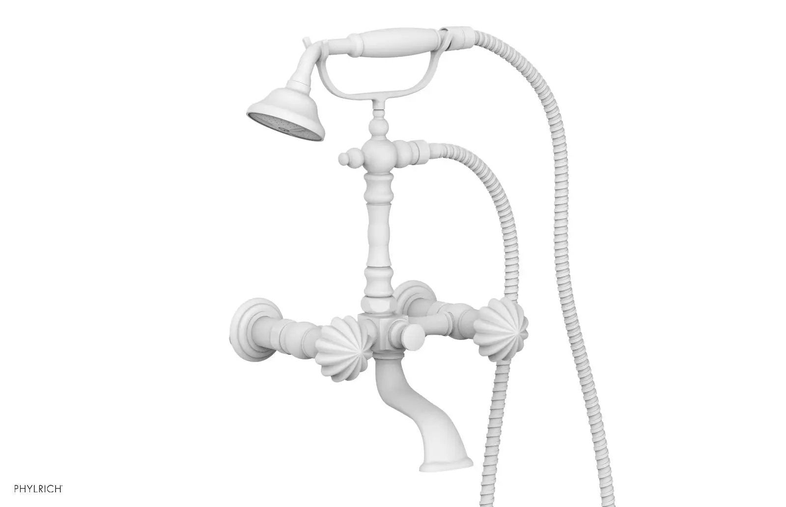 Phylrich GEORGIAN & BARCELONA Exposed Tub & Hand Shower - Round Handle by Phylrich