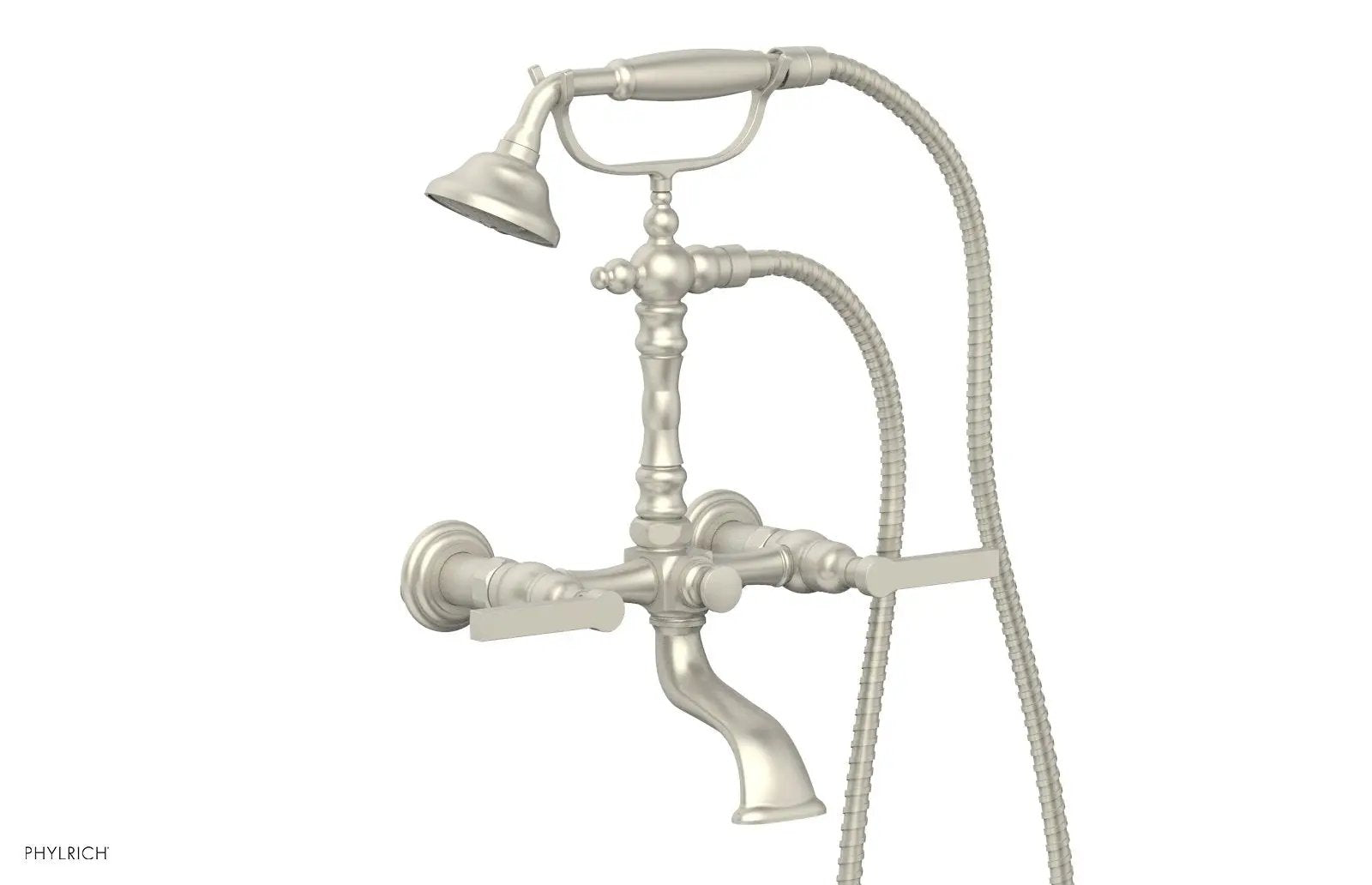 Phylrich HEX MODERN Exposed Tub & Hand Shower - Lever Handle by Phylrich