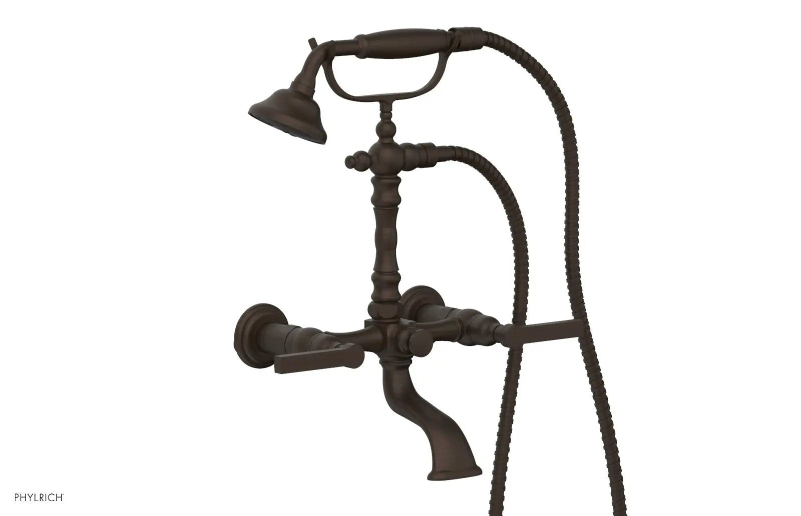 Phylrich HEX MODERN Exposed Tub & Hand Shower - Lever Handle by Phylrich