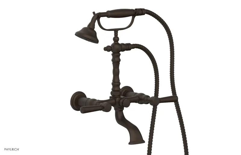 Phylrich HEX TRADITIONAL Exposed Tub & Hand Shower - Lever Handle by Phylrich