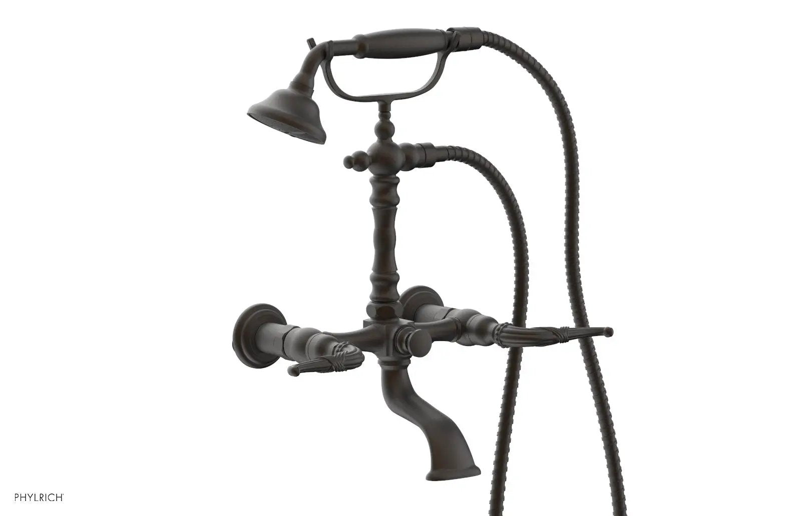 Phylrich RIBBON & REED Exposed Tub & Hand Shower - Lever Handle by Phylrich