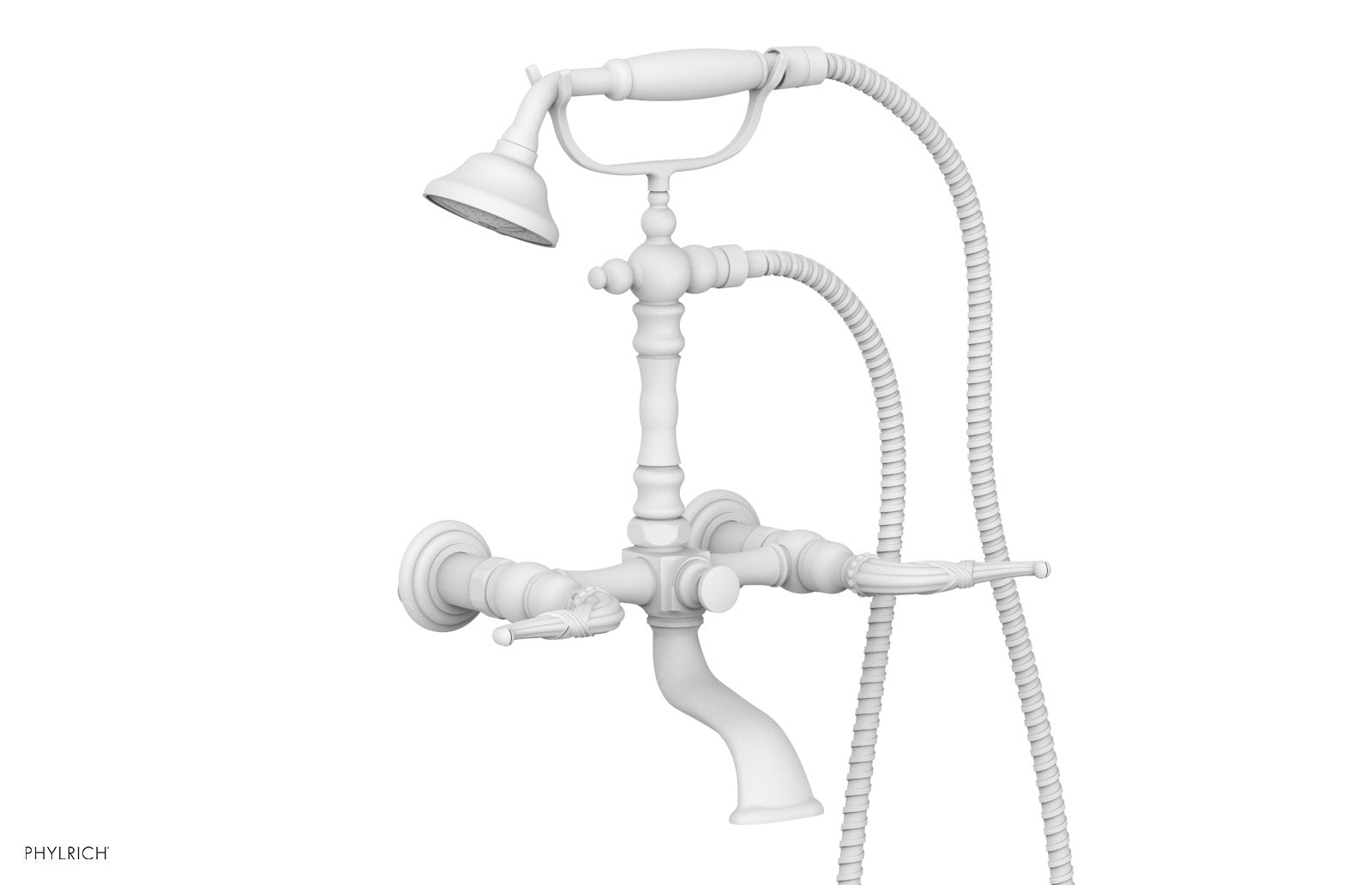 Phylrich RIBBON & REED Exposed Tub & Hand Shower - Lever Handle