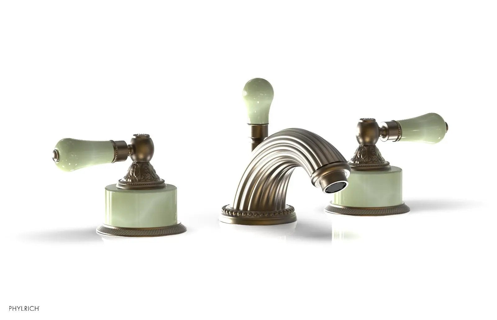 Phylrich VERSAILLES Widespread Faucet - Green Onyx by Phylrich