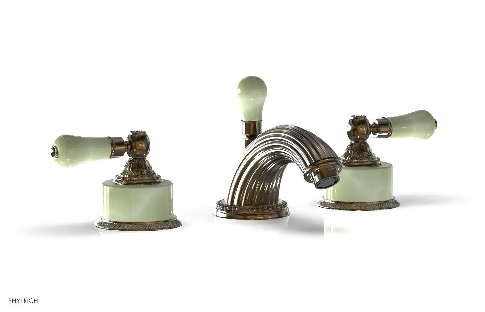 Phylrich VERSAILLES Widespread Faucet - Green Onyx by Phylrich