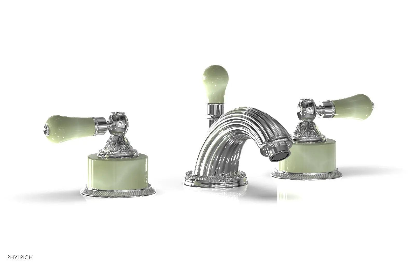 polished chrome faucet