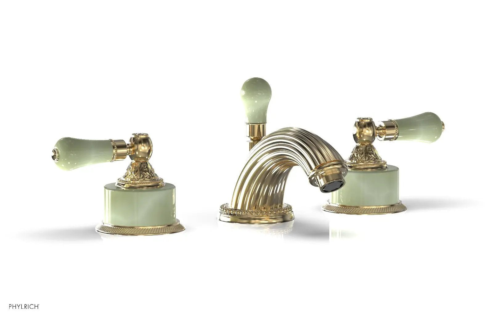 Phylrich VERSAILLES Widespread Faucet - Green Onyx by Phylrich