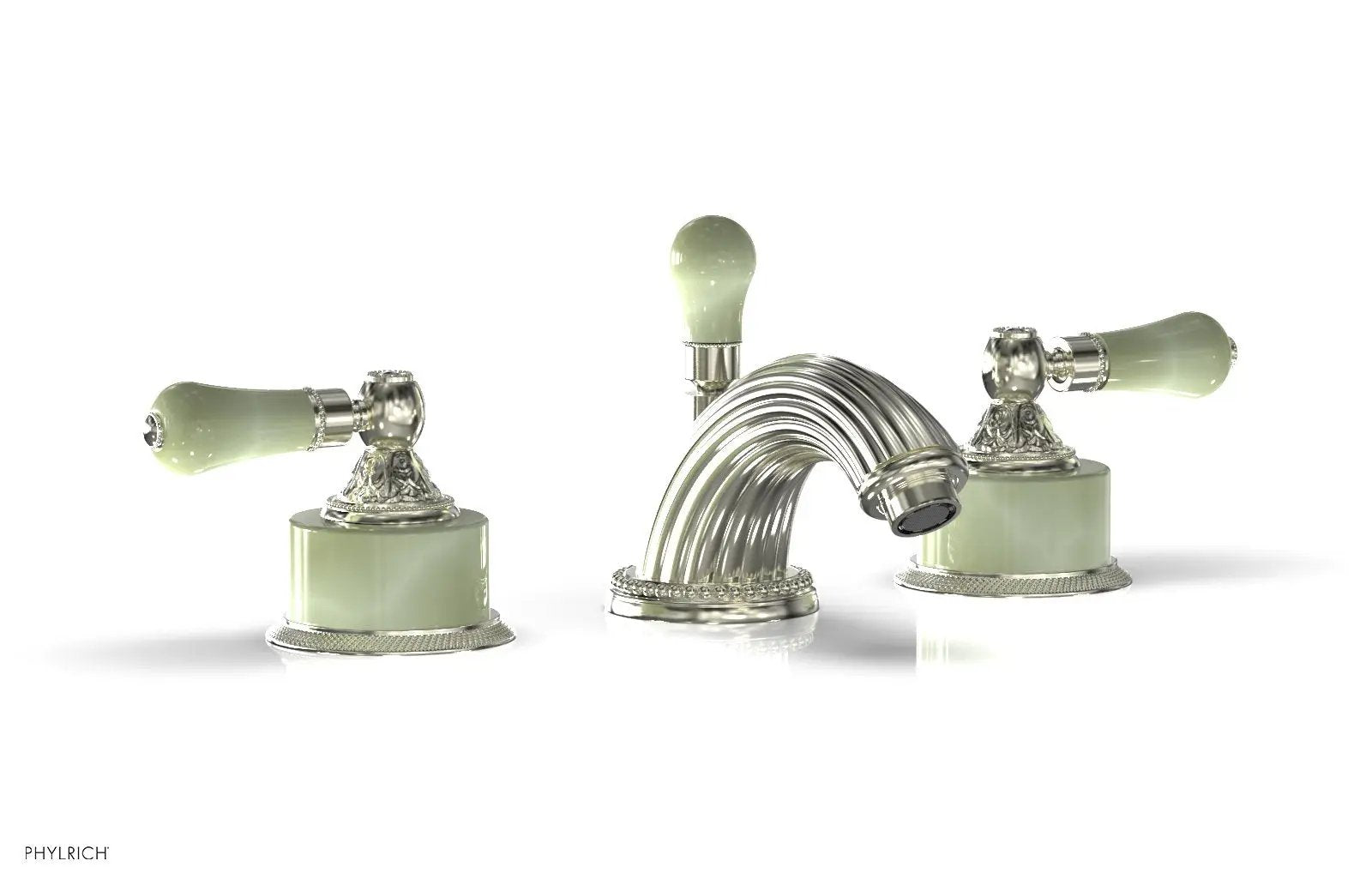 Phylrich VERSAILLES Widespread Faucet - Green Onyx by Phylrich