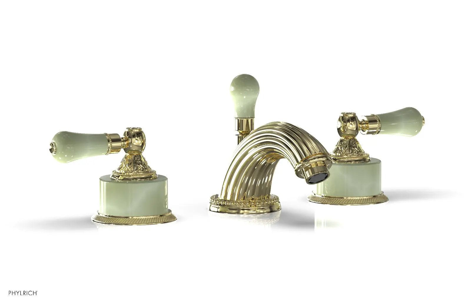 Phylrich VERSAILLES Widespread Faucet - Green Onyx by Phylrich