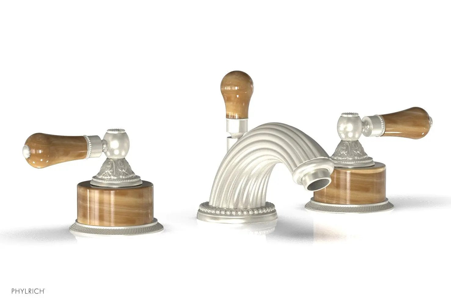 Phylrich VERSAILLES Widespread Faucet - Montaione Brown Onyx by Phylrich