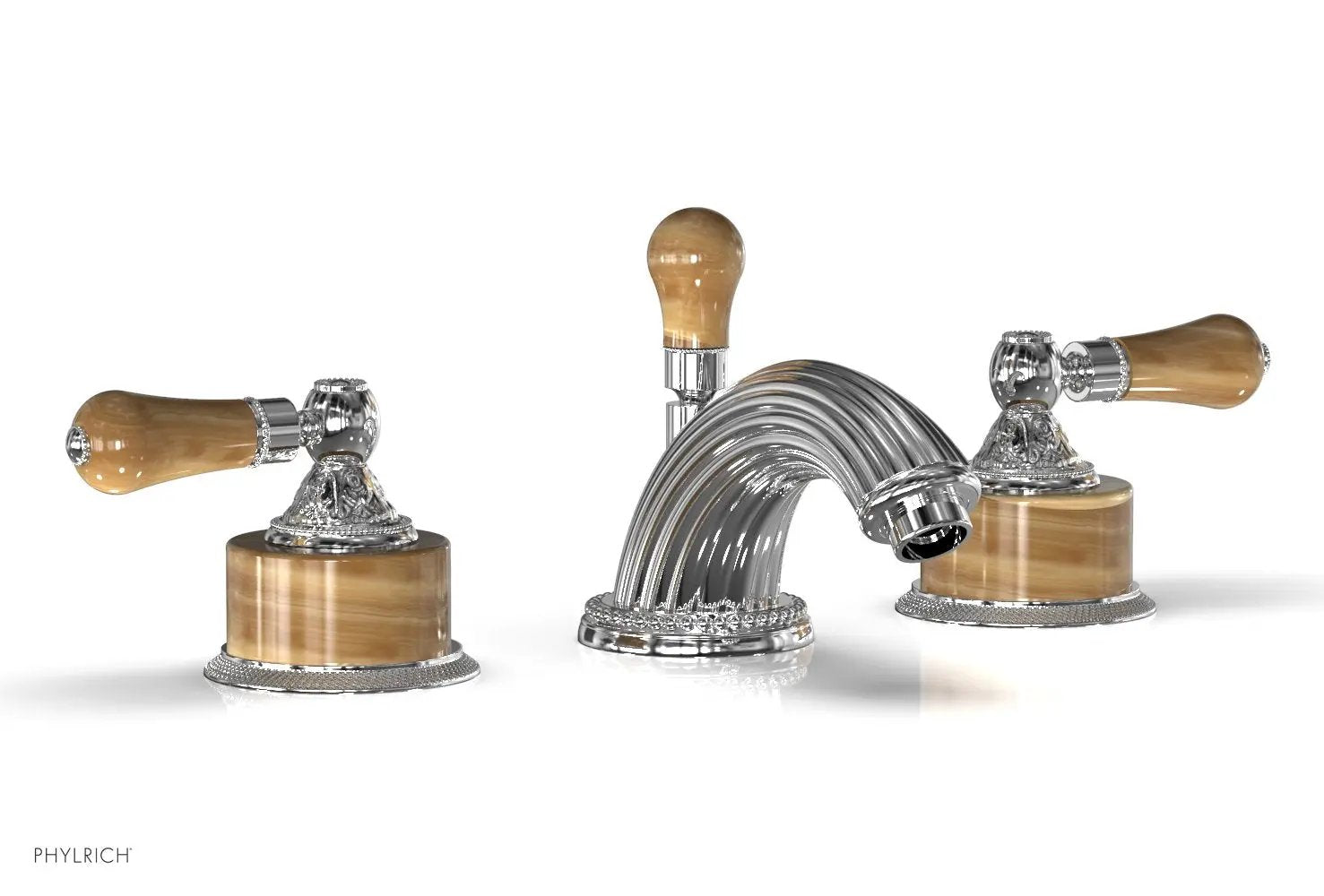 polished chrome faucet