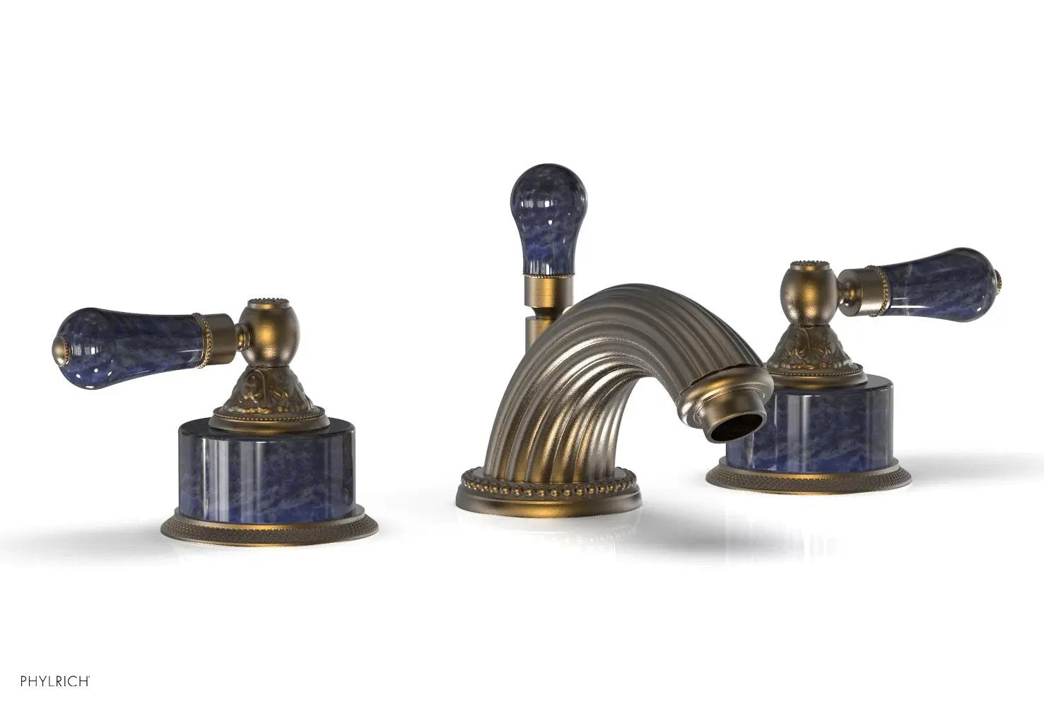 Phylrich VERSAILLES Widespread Faucet - Bleu Sodalite by Phylrich