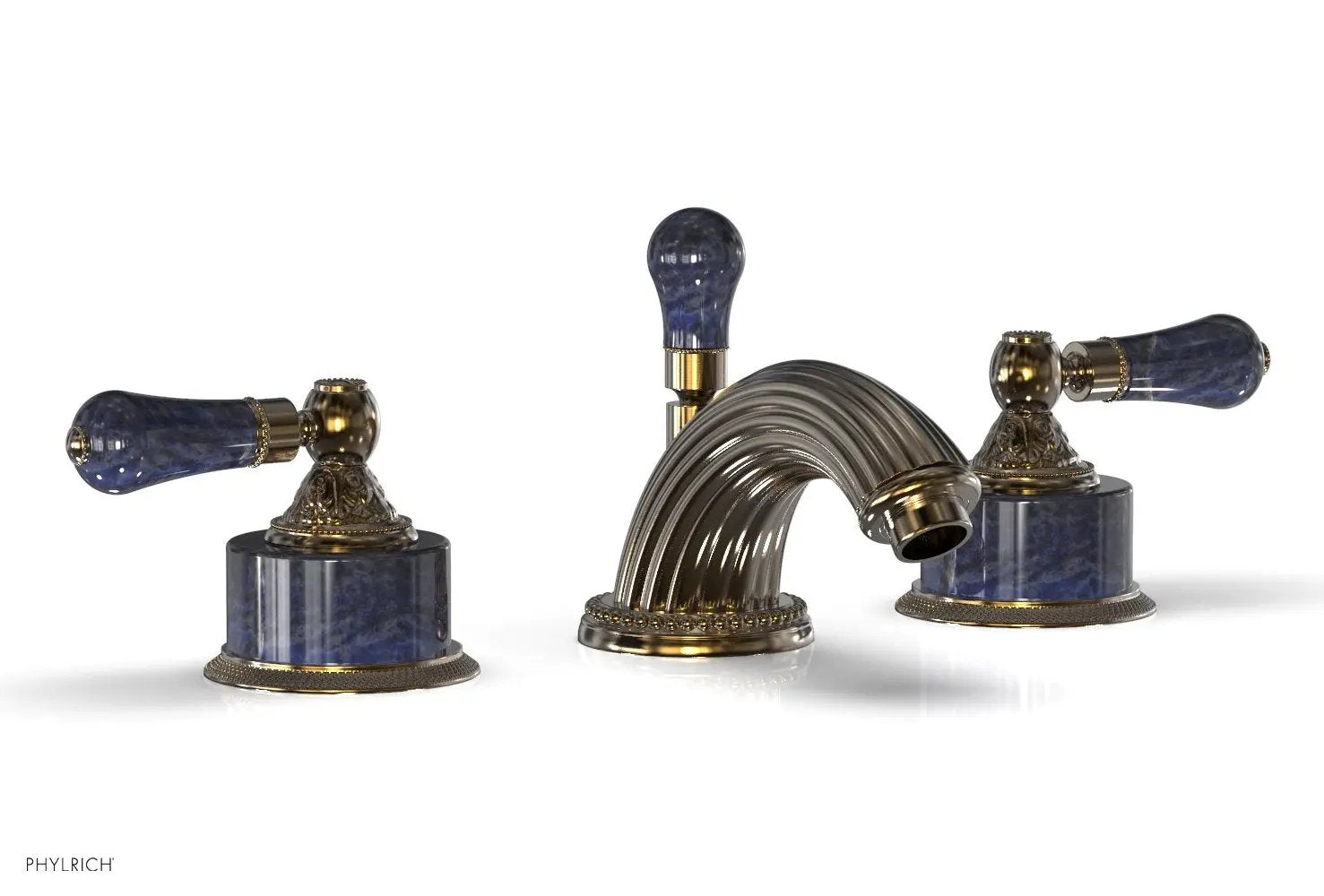 Phylrich VERSAILLES Widespread Faucet - Bleu Sodalite by Phylrich
