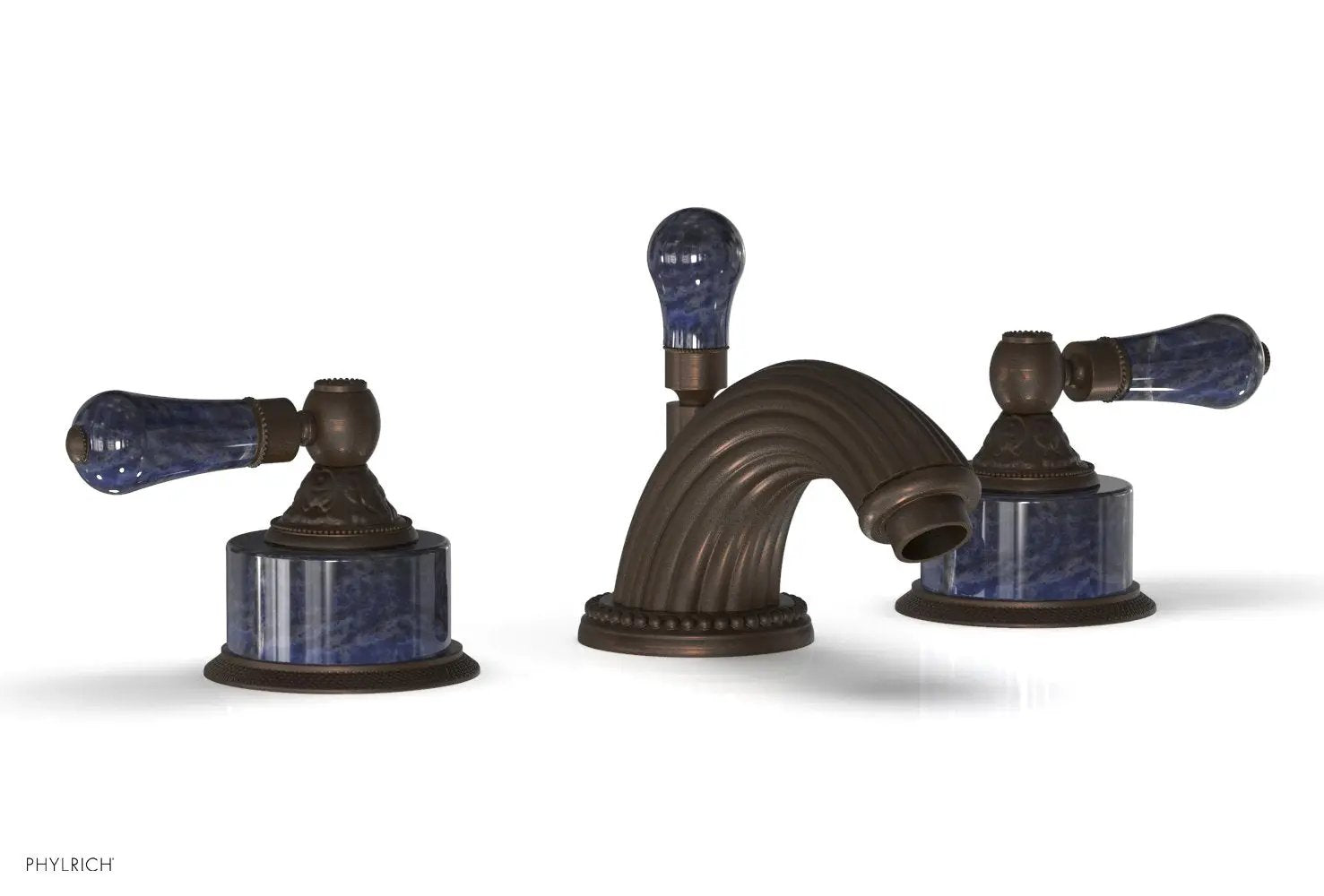 Phylrich VERSAILLES Widespread Faucet - Bleu Sodalite by Phylrich