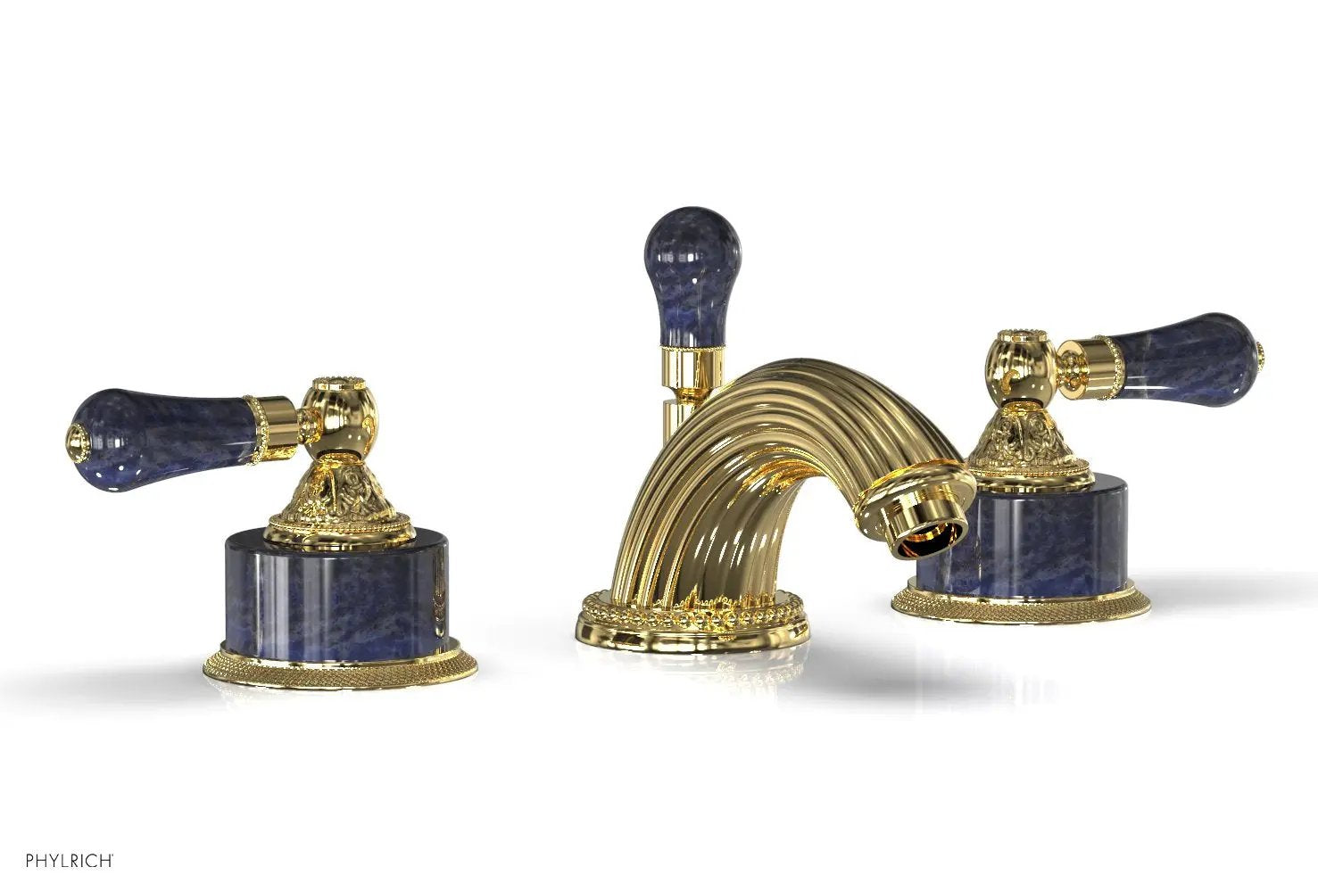 Phylrich VERSAILLES Widespread Faucet - Bleu Sodalite by Phylrich
