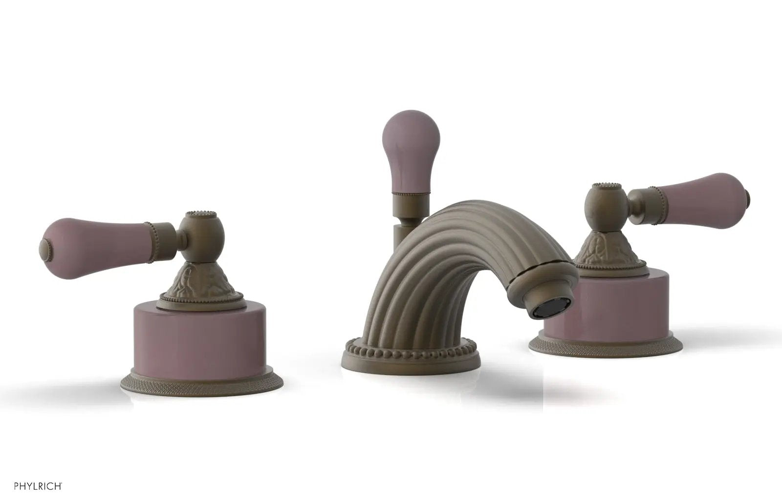 Phylrich VERSAILLES Widespread Faucet - Pink Onyx by Phylrich