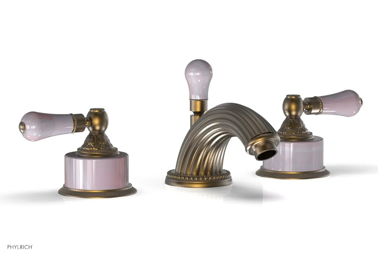 Phylrich VERSAILLES Widespread Faucet - Pink Onyx by Phylrich