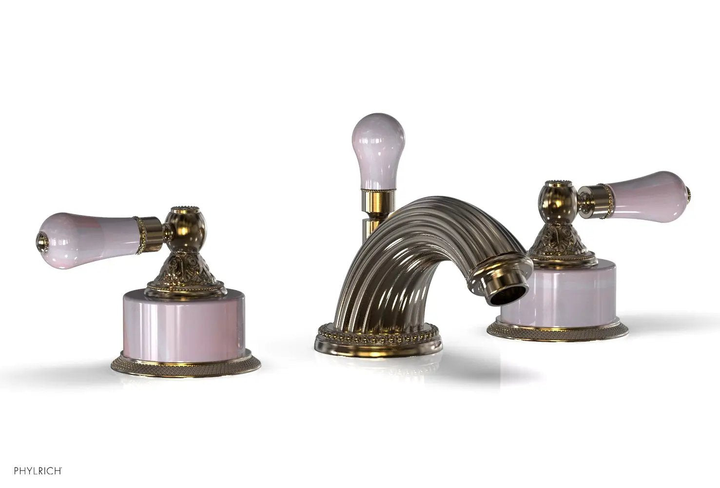 Phylrich VERSAILLES Widespread Faucet - Pink Onyx by Phylrich