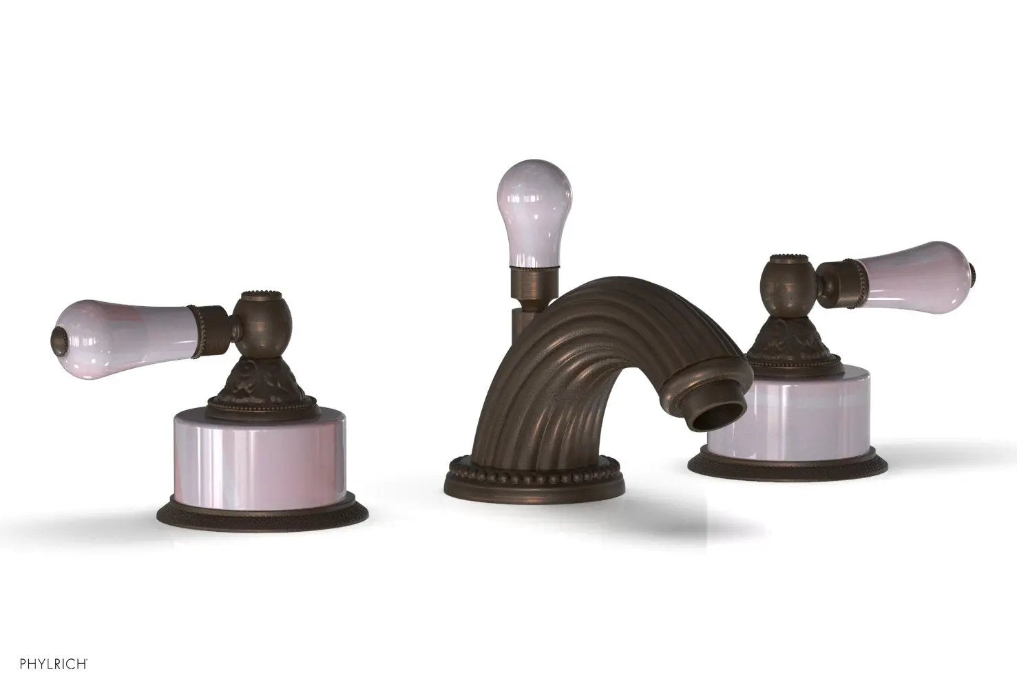 Phylrich VERSAILLES Widespread Faucet - Pink Onyx by Phylrich