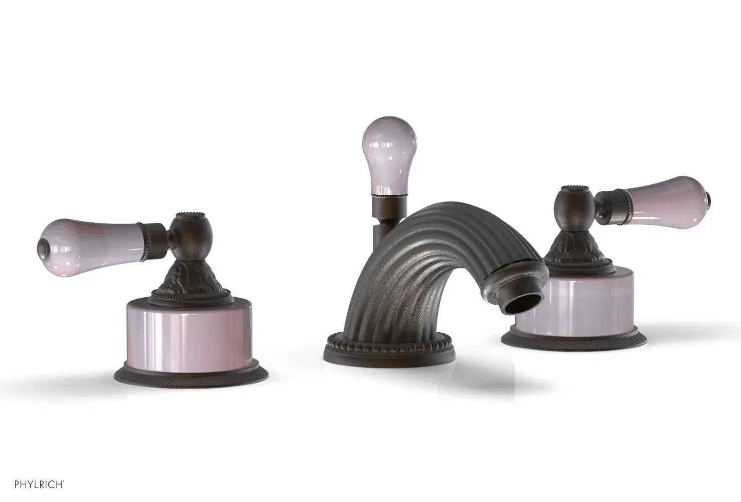 Phylrich VERSAILLES Widespread Faucet - Pink Onyx by Phylrich