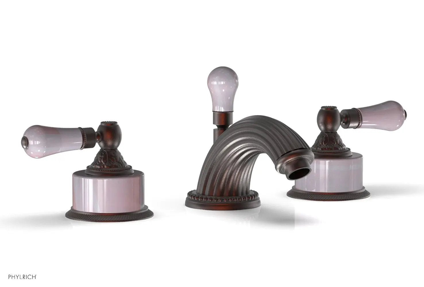 Phylrich VERSAILLES Widespread Faucet - Pink Onyx by Phylrich