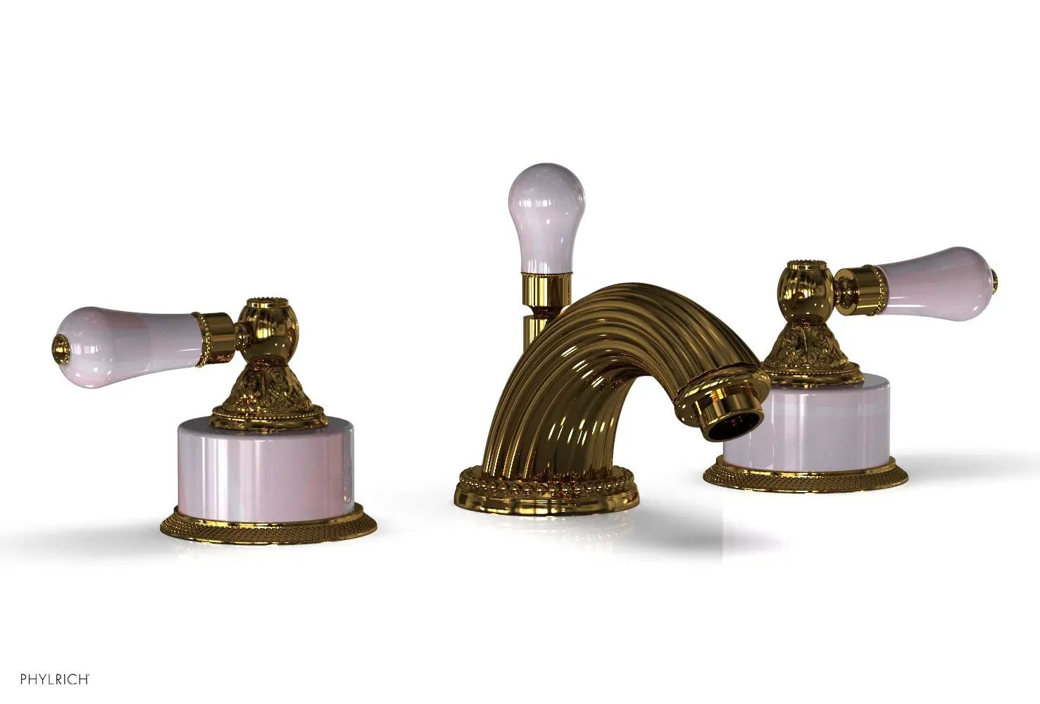 Phylrich VERSAILLES Widespread Faucet - Pink Onyx by Phylrich
