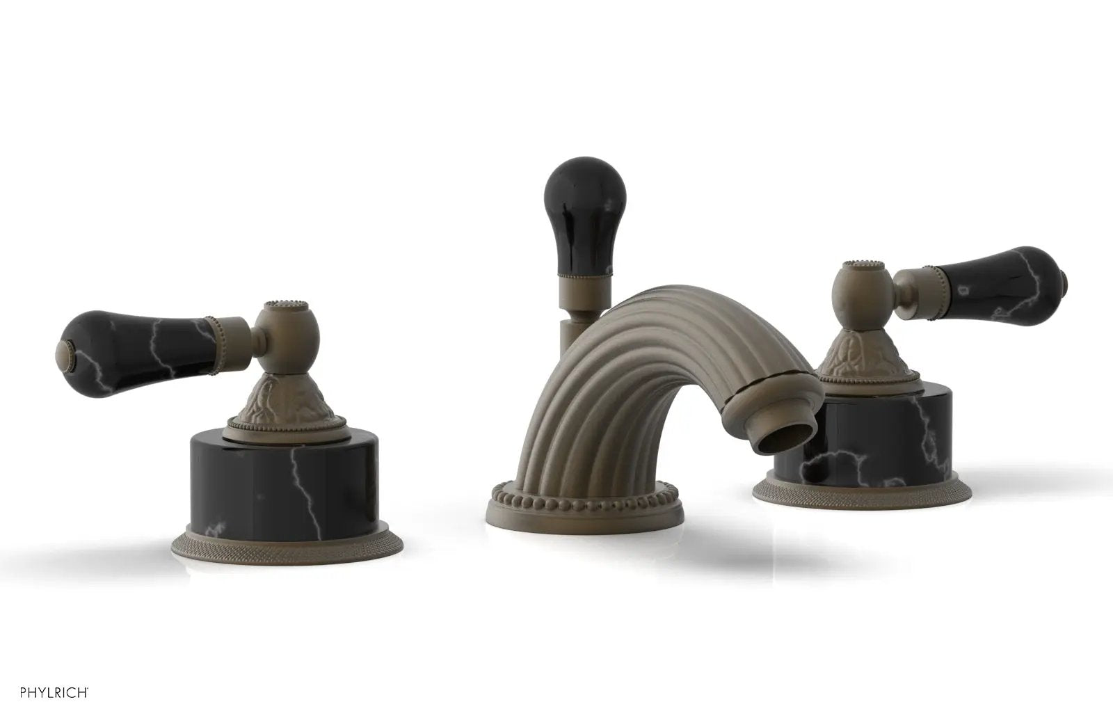Phylrich VERSAILLES Widespread Faucet - Frienze Black Onyx by Phylrich