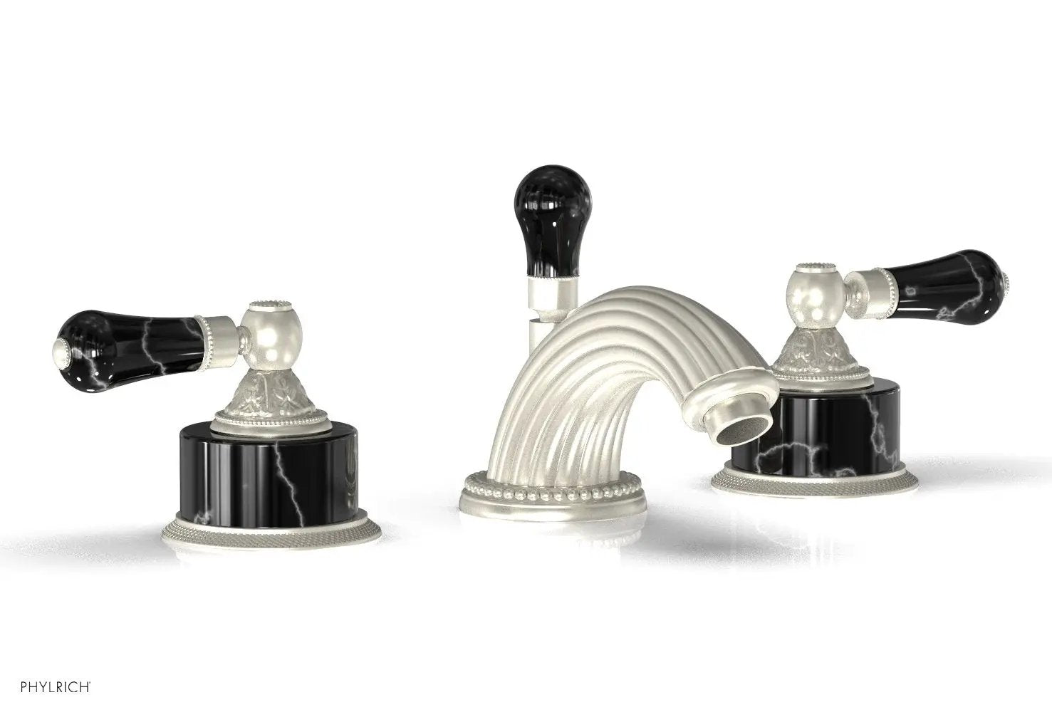 Phylrich VERSAILLES Widespread Faucet - Frienze Black Onyx by Phylrich