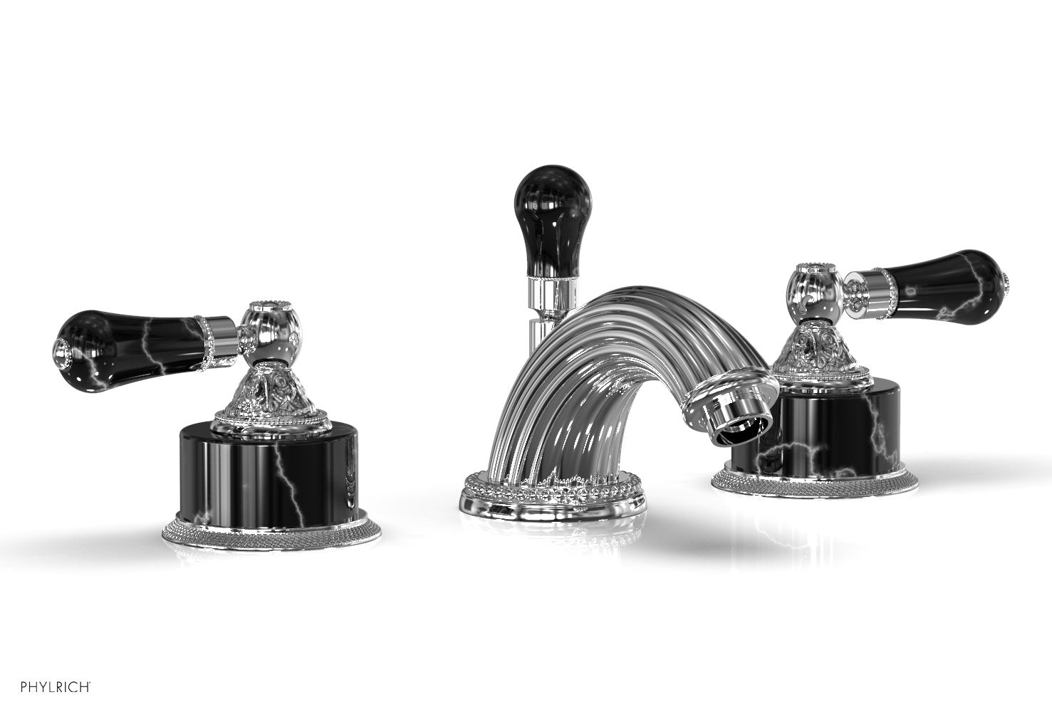 polished chrome faucet