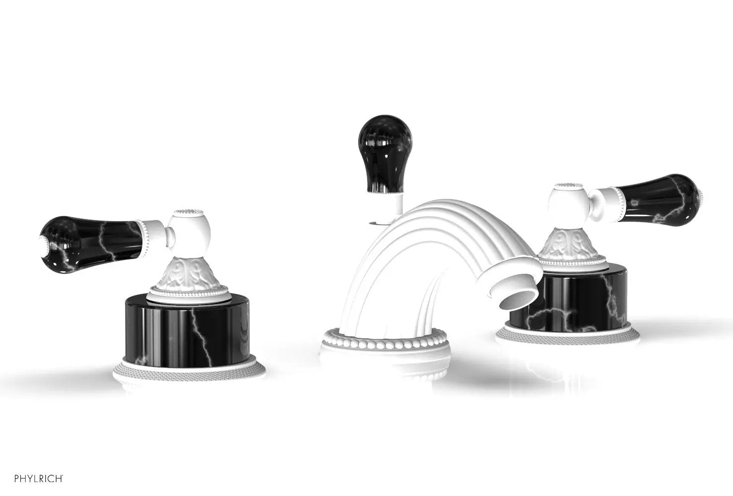 Phylrich VERSAILLES Widespread Faucet - Frienze Black Onyx by Phylrich