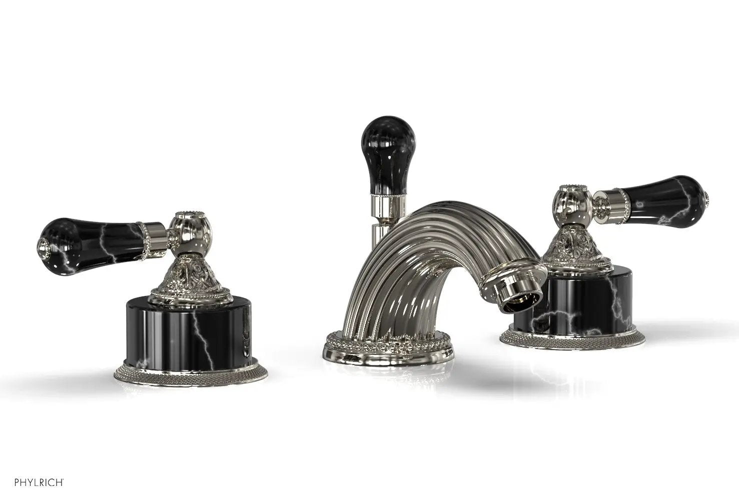 Phylrich VERSAILLES Widespread Faucet - Frienze Black Onyx by Phylrich