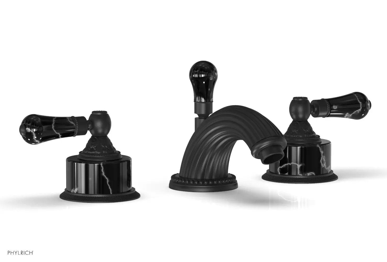 Phylrich VERSAILLES Widespread Faucet - Frienze Black Onyx by Phylrich