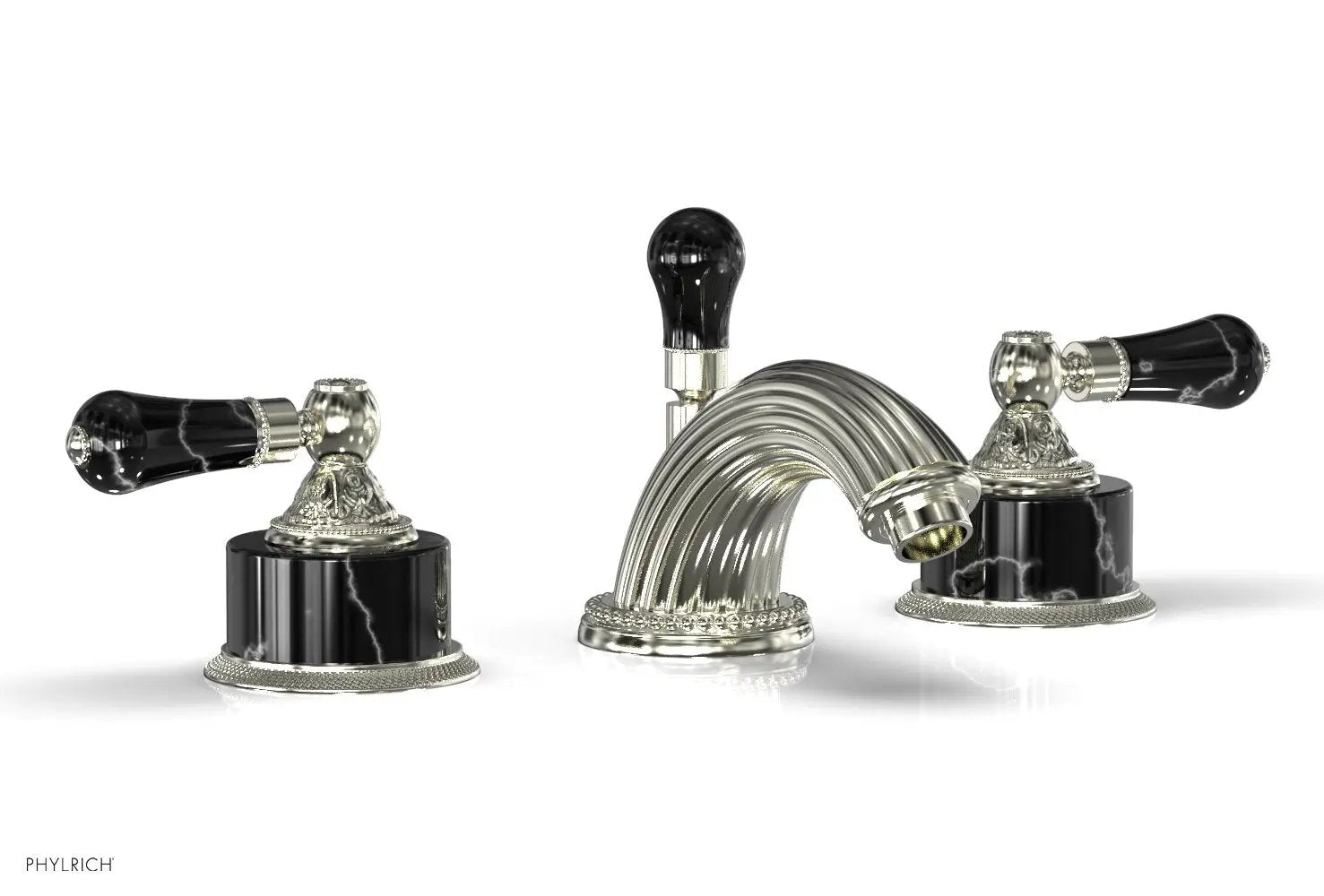 Phylrich VERSAILLES Widespread Faucet - Frienze Black Onyx by Phylrich