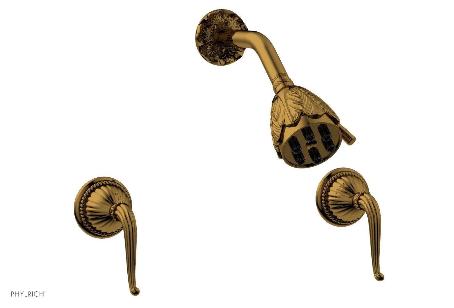 Phylrich GEORGIAN & BARCELONA Two Handle Shower Set by Phylrich