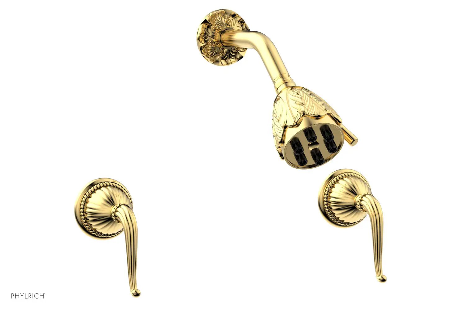 Phylrich GEORGIAN & BARCELONA Two Handle Shower Set by Phylrich